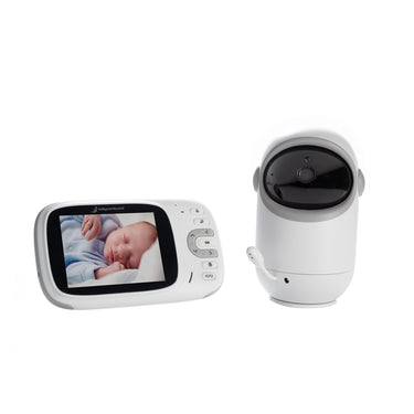 BabyWombWorld 3.2″ Rotating Video Baby Monitor with Audio and Night Vision
